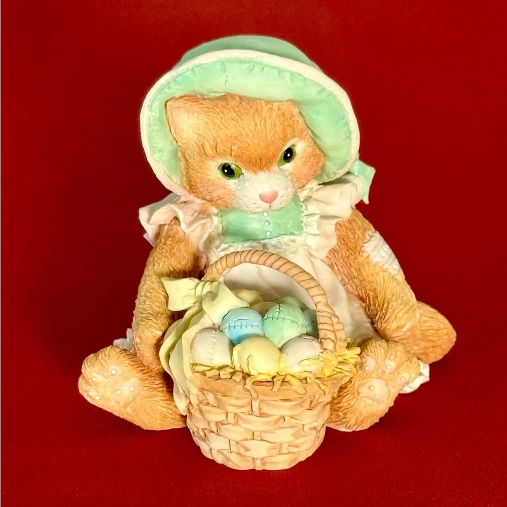 VTG ~ Enesco Calico Kittens figurine called 